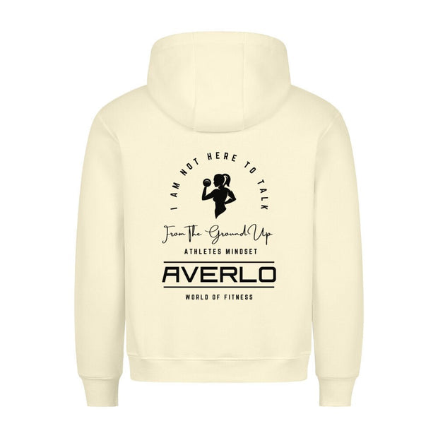 Averlo Lady Fitness Hoodie natural black - Averlo