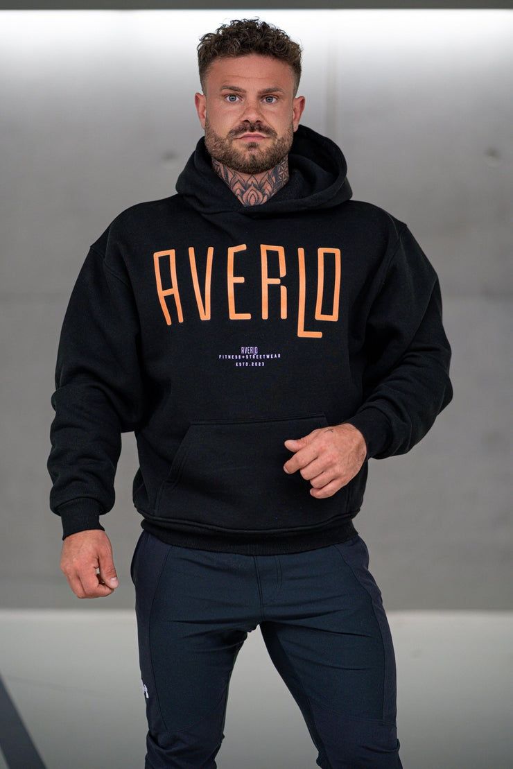 Averlo Slouch Oversized Hoodie Curve Orange - Averlo