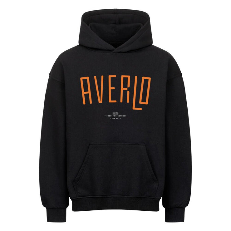 Averlo Slouch Oversized Hoodie Curve Orange - Averlo