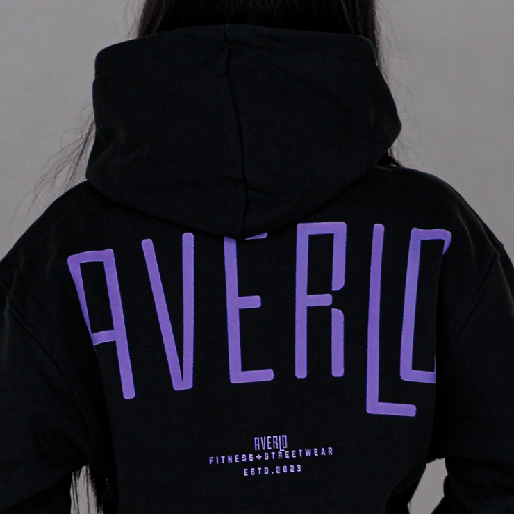 Averlo Slouch Oversized Hoodie small purple - Averlo