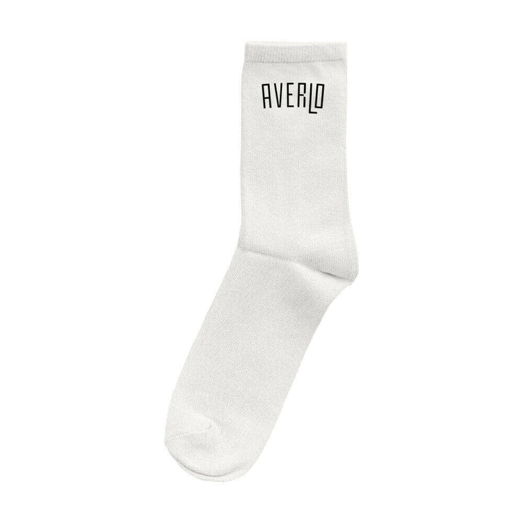 White Socken Black Simple - Averlo